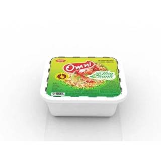 Mì tôm chanh bát và gói Omni 75 gram