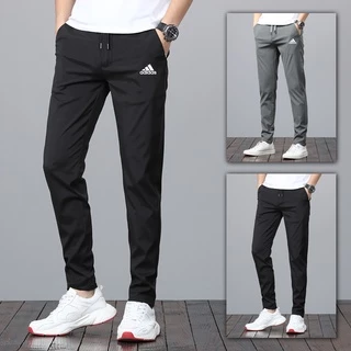 Chất Lượng Cao Seluar Lelaki Seluar Track Lelaki Adidas Quần Nam Seluar Adidas Lelaki Black Tracksuit Nam Lastity Sweatpants Plus Size Quần Dài Nam M-5XL