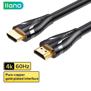 llano Dây cáp truyền dữ liệu hdmi 2.0 4k/60hz hd 3d hdmi1080p tốc độ cao cho ps5/switch tvbox laptop