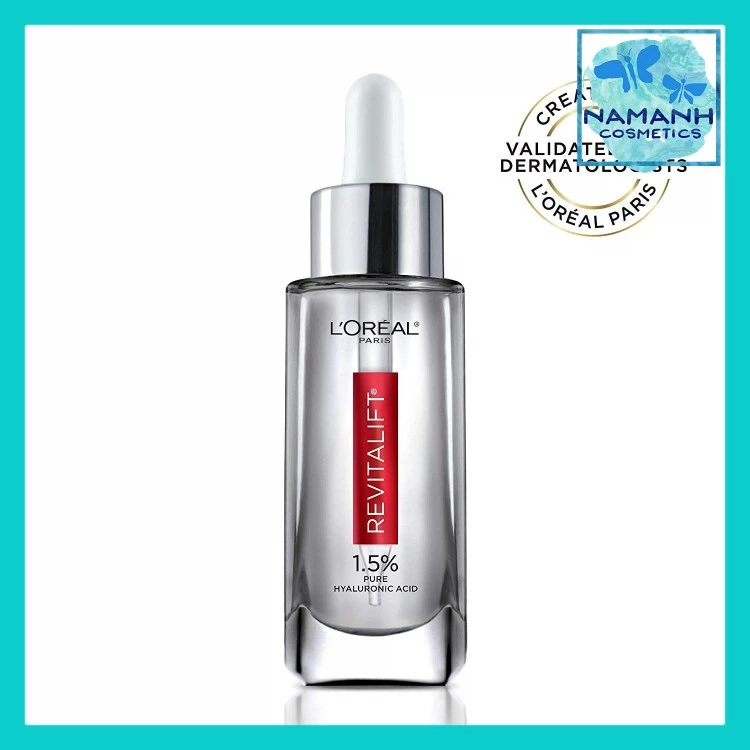 Serum dưỡng ẩm chống lão hóa L’Oreal Paris Revitalift Derm Intensives 1.5% Pure Hyaluronic Acid Anti-Aging Face