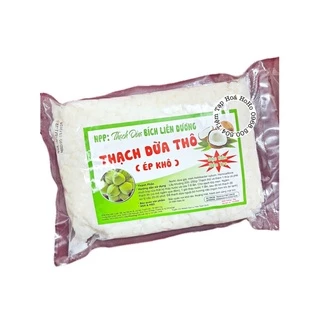 Thạch Dừa Thô 1kg(nấu ra 70-80chai) - tặng kèm tinh dầu dừa và hướng dẫn