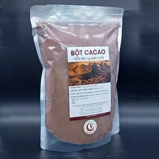 1KG Bột Cacao Nguyên Chất 100%- Cacao Nguyên Chất Thơm Ngon Đậm Vị