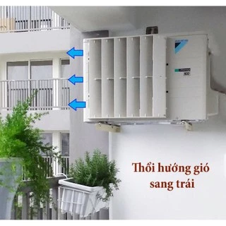 Chuyển hướng gió dàn nóng điều hòa, louver chuyển hướng gió dàn nóng máy lạnh