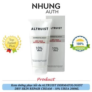 [Deal chuẩn Auth] Kem dưỡng phục hồi da ALTRUIST DERMATOLOGIST DRY REPAIR SKIN CREAM - 10% UREA 200ML