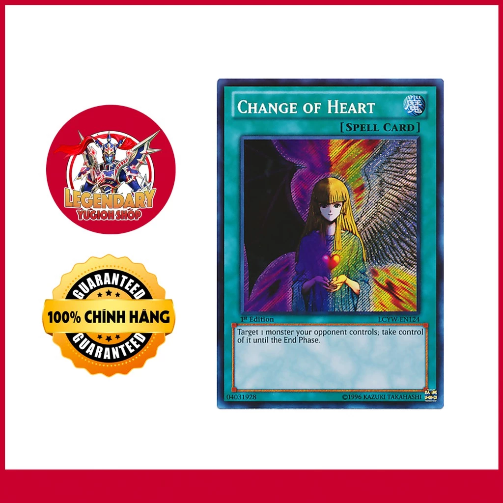 [EN-JP][Thẻ Bài Yugioh Chính Hãng] Change of Heart