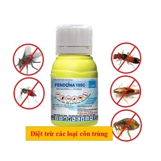 Thuốc diệt muỗi, kiến, gián, ruồi, bọ chét, kiến ba khoang,... diệt trừ côn trùng FENDONA (lọ 50ml)
