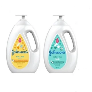 Sữa tắm chứa Sữa gạo/Yến mạch Johnson's Baby 1000ml