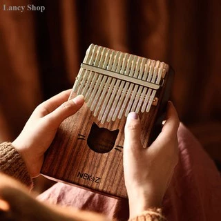 Đàn Kalimba 17 phím giá rẻ gỗ mahogany thumb piano key instrument