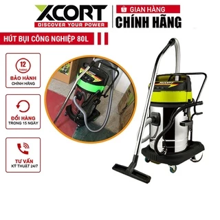 Máy hút bụi công nghiệp 80L XCORT Chức năng Hút bụi khô và ướt