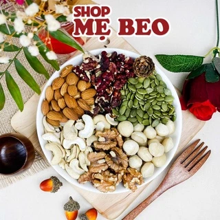 500Gr Hạt Dinh Dưỡng Mixed Nut 6 Loại Hạt Sấy Chín, Ngủ Cốc Ăn Kiêng Giảm Cân