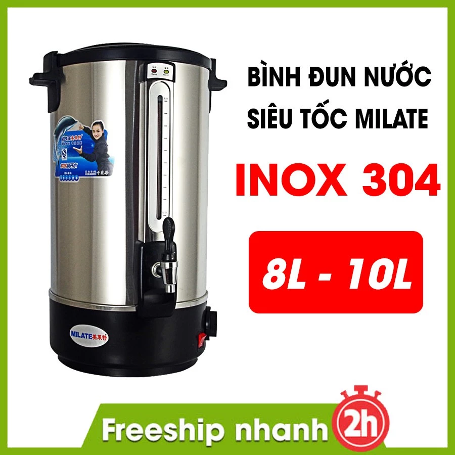 Bình Đun Nước Nóng Milate 8L -  10L - 12L - 16L - 20L