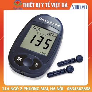 Máy đo đường huyết On Call Plus tặng kèm 25 que 50 kim