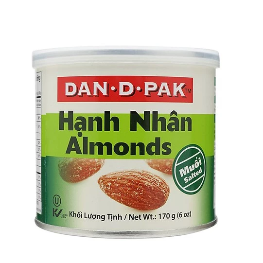 Hạnh Nhân Muối hiệu Dan.D.Pak 170g