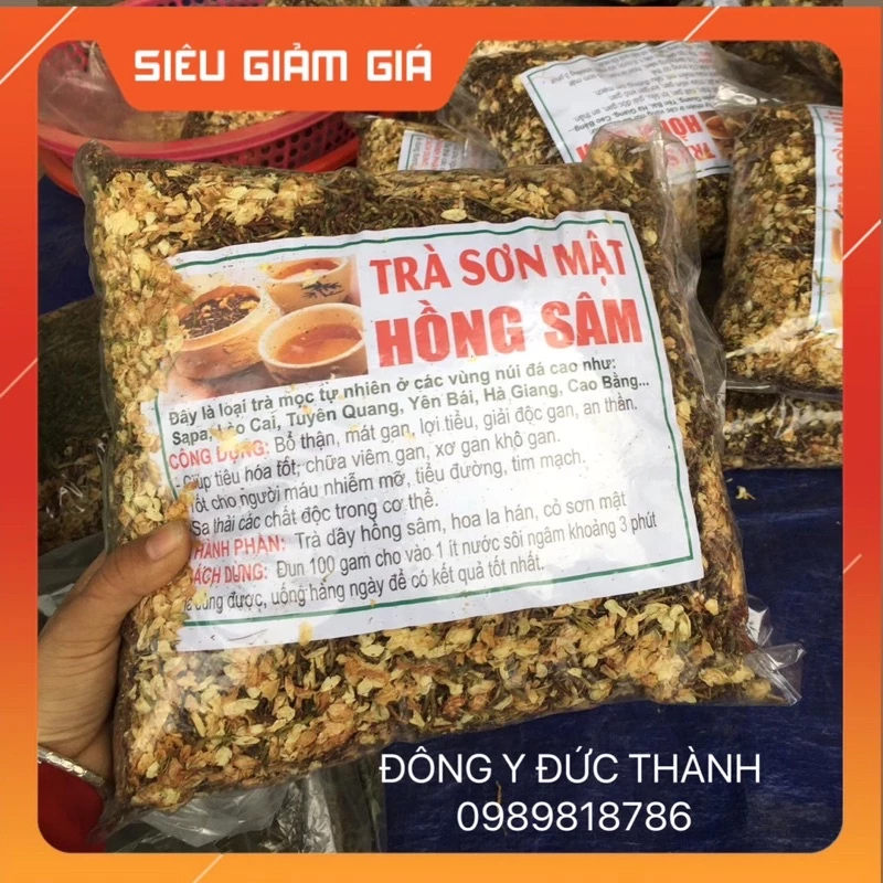 1kg Trà Sơn mật Hồng sâm (Giá sỉ)loại siêu thơm ngọt mát