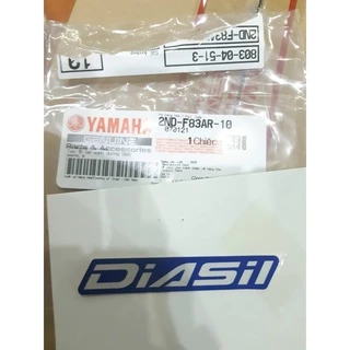 Tem chữ "Diasil" zin chính hãng Yamaha - Xanh GP