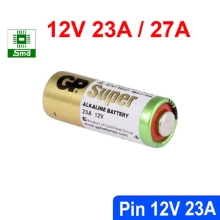 Pin 12V Akaline 23A 27A điều khiển RF - Pin Alkaline remote cửa cuốn xe hơi Pin 12V 23A Dùng Cho Remote RF