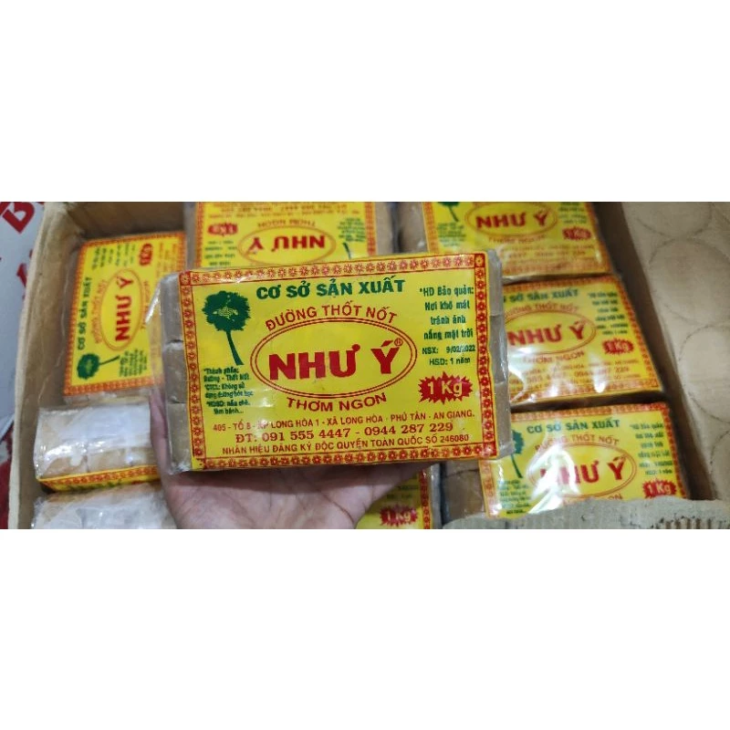 Đường thốt nốt cục như ý bịch 1 kg