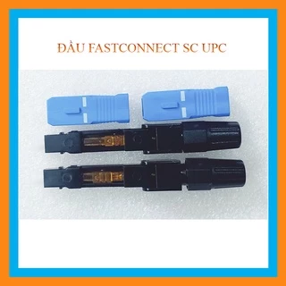 Đầu nối nhanh sợi quang Fast Connector FTTH SC UPC, rệp nối quang