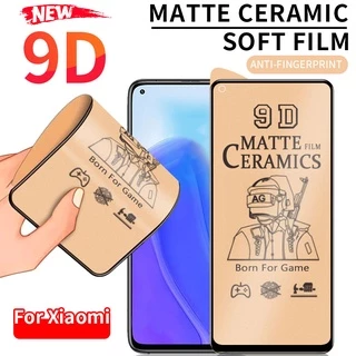 [Không bao giờ vỡ] kính cường lực chống bám vân tay dẻo 9D Xiaomi Mi 9T 10T 11T 12T 13T 11 Lite Poco F3 F4 F5 M3 M4 X3 X4 X5 Pro Redmi Note 7 8 9 9S 10 10S 11 11S 12 12S 13 9A 9C 10C 12C 13C