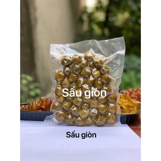 1kg 2 gói hút chân không sấu giòn chua cay giòn sần sật