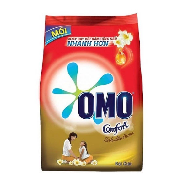 Bột giặt Omo hương comfort tinh dầu thơm 5.5kg