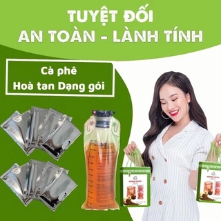 4 hộp cafe thải độc đại tràng Loại hoà tan( 1 hộp cho 45 lần sử dụng)