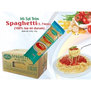 Mì sợi tròn Spaghetti Golden Farm 5kg