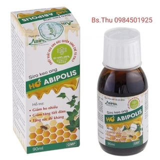 Siro HO ABIPOLIS 90ml Abipha - Hỗ Trợ Giảm Ho, Giảm Tăng Tiết Đờm, Tăng Sức Đề Kháng