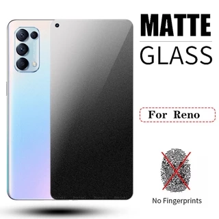 Kính cường lực mặt nhám chống bám vân tay cho OPPO Reno 11F 8 8T 8Z 7 7Z 6 5 4 3 Pro 6Z 2Z 2F 10X Reno7 Reno6 Reno5 Reno4 Reno3 Reno2 4G 5G 2024