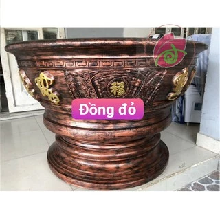 Sơn chậu kiểng màu nhũ đồng đỏ hệ nước Yes Paint 200g