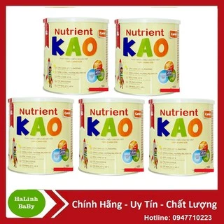 Combo 5 lon Sữa Nutrient Kao 700g [Date 2025]