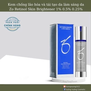 [ Bản Mới ] Kem chống lão hóa và tái tạo da Z.0 Skin Brightener 1% 0.5% 50ml