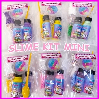 Bộ Kit Mini Làm Slime Basic - Kit làm Slime Cơ Bản Đủ Màu Thành Phẩm 120ML (Có hướng dẫn đầy đủ)