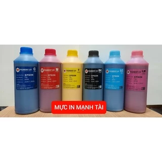 Mực in Epson - Mực dầu pigment uv - loại 1 lít - dùng cho máy in phun màu Epson