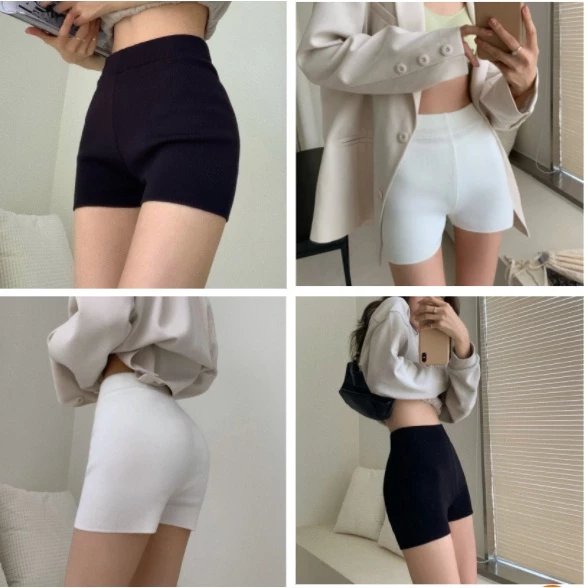 Quần đùi Biker Short nữ nâng mông vải co giãn 827