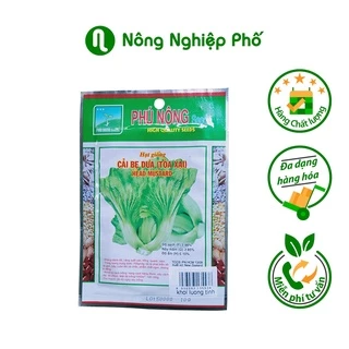 Hạt giống Cải bẹ dưa (Tòa Xại) Phú Nông - Gói 10 gram