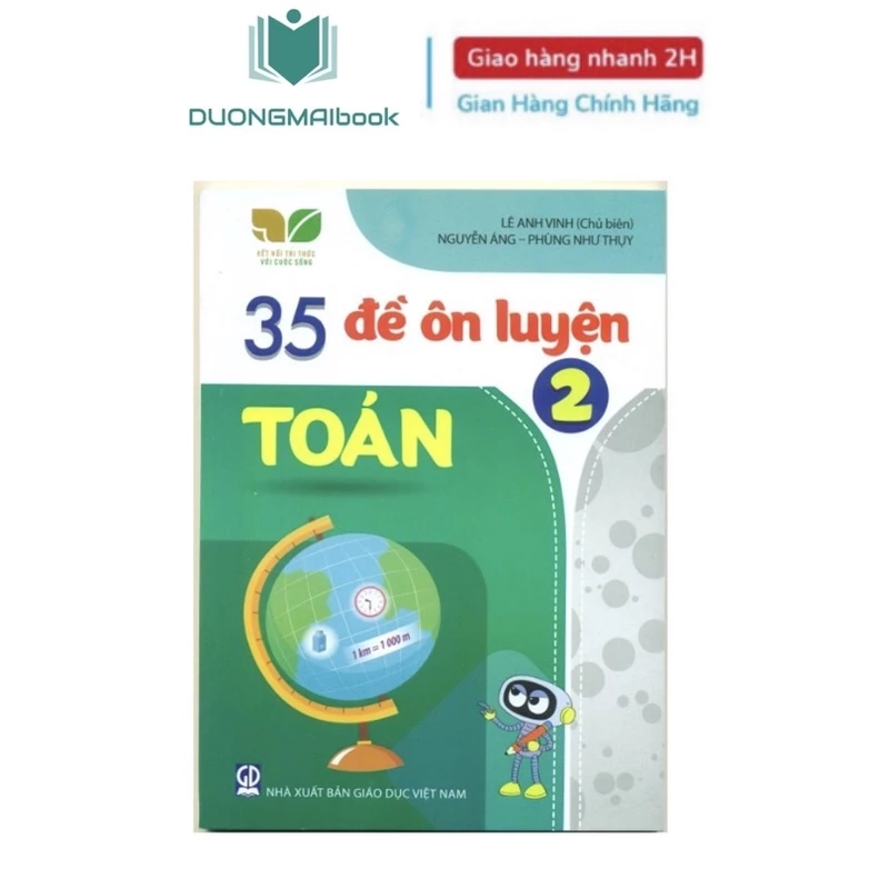 Sách - 35 đề ôn luyện toán 2 (Kết nối tri thức với cuộc sống) - NXB Giáo dục