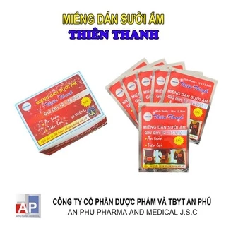 MIẾNG DÁN GIỮ NHIỆT THIÊN THANH - HỘP 10 CHIẾC - AN TOÀN - TIỆN LỢI