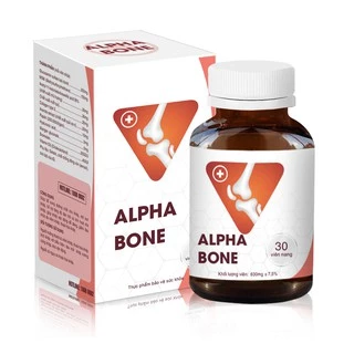 VIÊN BỔ XƯƠNG KHỚP ALPHABONE - ALPHA BONE HỖ TRỢ TẬN GỐC ĐAU NHỨC XƯƠNG KHỚP