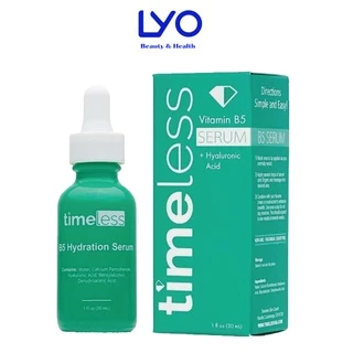 Tinh Chất Cấp Nước, Phục Hồi Da TimeLess Vitamin B5 + Hyaluronic Acid Serum 30ml