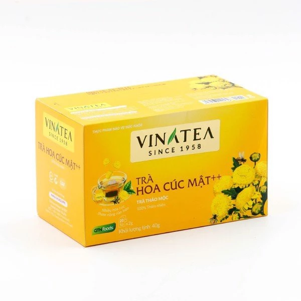 Trà Vinatea hoa cúc mật ++ túi lọc 40g