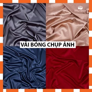 Vải bóng chụp ảnh, vải lụa trang trí chụp ảnh sản phẩm, decor chụp hình - Ditu Decor