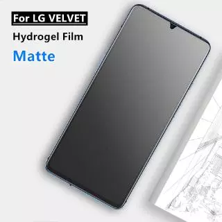 Dành Cho lg velvet Matte Bảo Vệ Màn Hình Frosted Hydrogel Phim Mềm Không Có Vân Tay Bảo Vệ Toàn Diện Phim Hydrogel Mềm Cho lg nhung Mờ Bảo Vệ Màn Hình