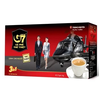 Cafe Trung Nguyên G7 gói ngang 21 gói