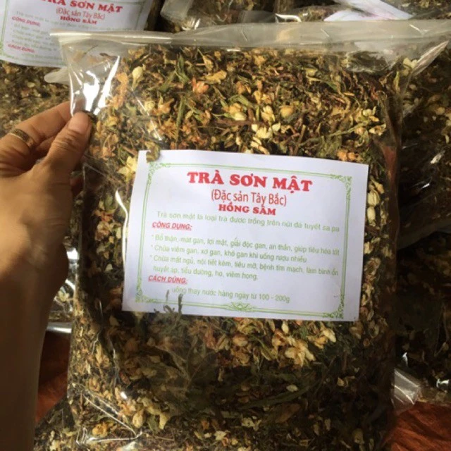 Trà Sơn Mật Hồng Sâm Sapa ❤️FREESHIP❤️ Gói 0.5KG / Trà Sơn Mật Hồng Sâm Tây Bắc Chuẩn Xịn Thơm Ngon Loại 1