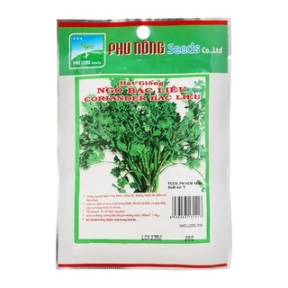 Hạt Giống Ngò Bạc Liêu No.1 Phú Nông - (20g/Gói)