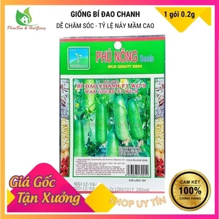 Hạt Giống Bí đao Chanh, Bí Đao WG9  Dễ Trồng, Siêu Trái 0,2Gr - Phú Nông Seeds