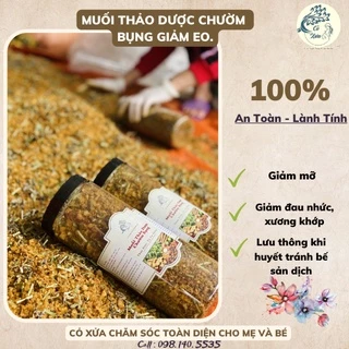 MUỐI THẢO DƯỢC CHƯỜM BỤNG GIẢM EO