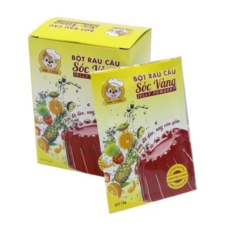 Bột rau câu Sóc Vàng gói 12g