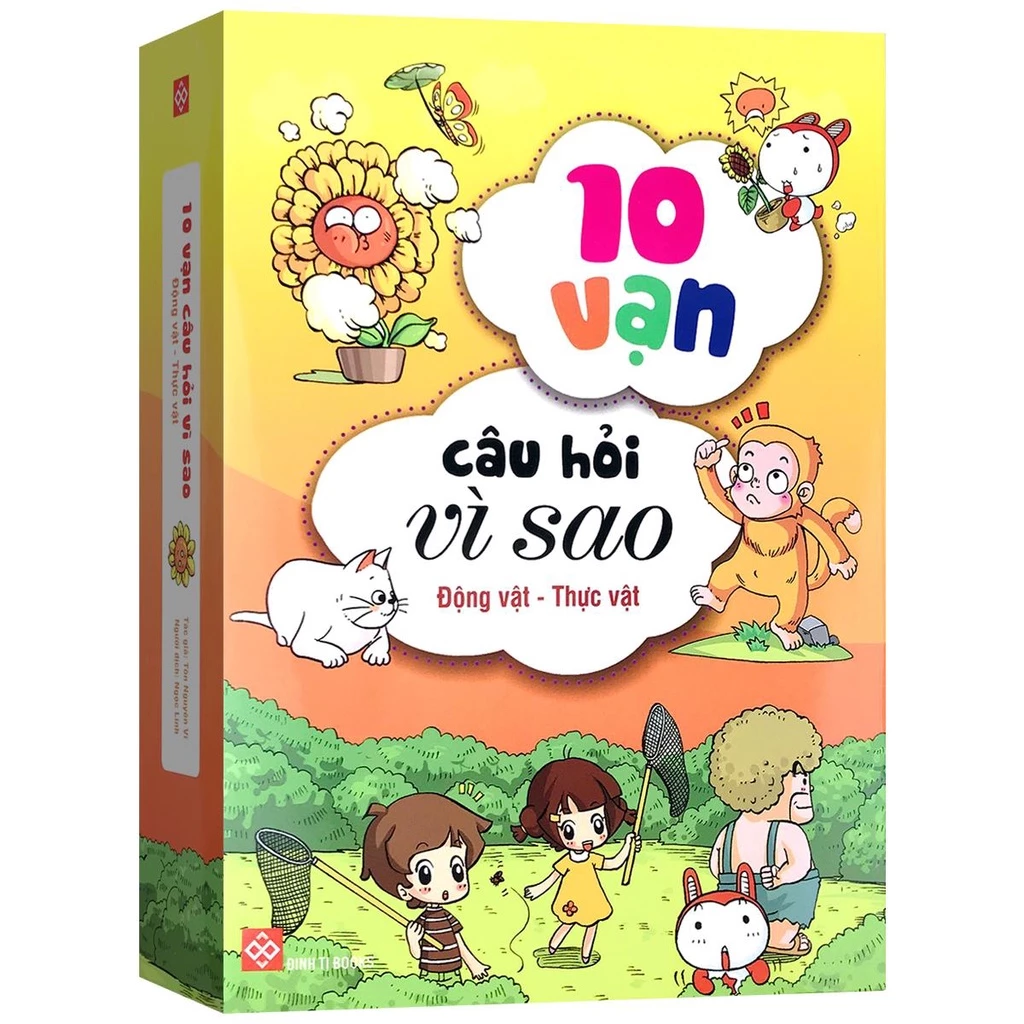 Sách - 10 Vạn câu hỏi vì sao: Động vật, Thực vật, Vũ trụ, Trái đất, Khoa học, Con người... (Combo, lẻ tùy chọn)